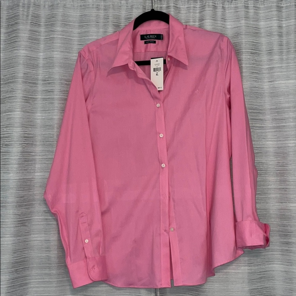 Button-down blouse